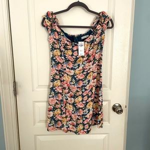 Abercrombie & Finch Mini Floral Corset Dress Size M